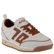 JOGGER FT in MILK ICE CUOIO