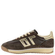 JOGGER N in COFFEE GOLD, left view